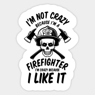 firefighter Sticker